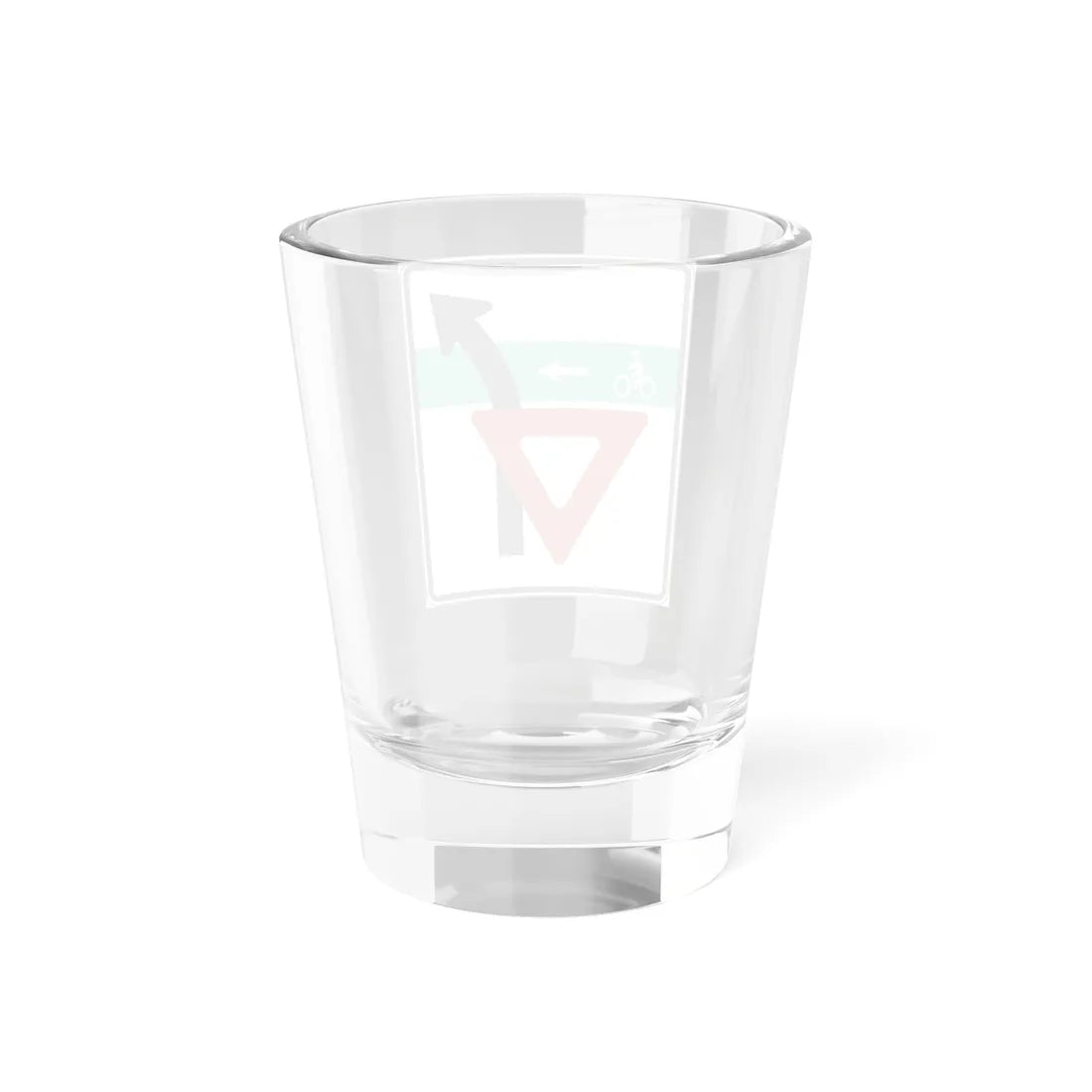 PBOT Road sign R3992C obsolete (Oregon) (Road Sign) Shot Glass 1.5oz - Go Mug Yourself