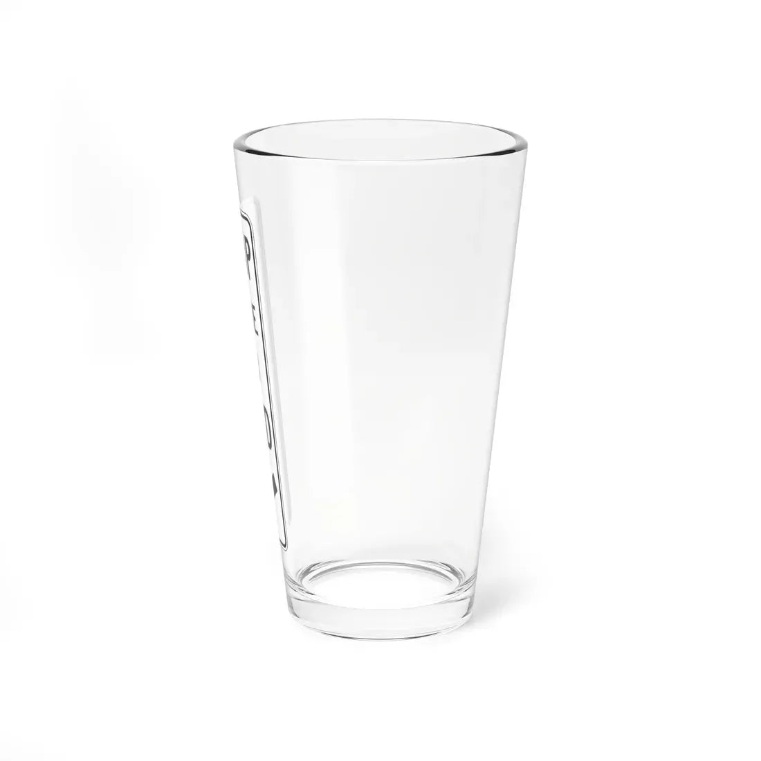 PBOT Road sign R4005 (Oregon) (Road Sign) Pint Glass 16oz - Go Mug Yourself