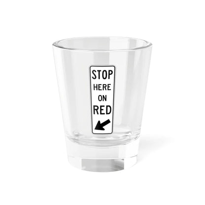 PBOT Road sign R4005 (Oregon) (Road Sign) Shot Glass 1.5oz 1.5oz - Go Mug Yourself
