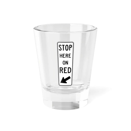 PBOT Road sign R4005 (Oregon) (Road Sign) Shot Glass 1.5oz 1.5oz - Go Mug Yourself