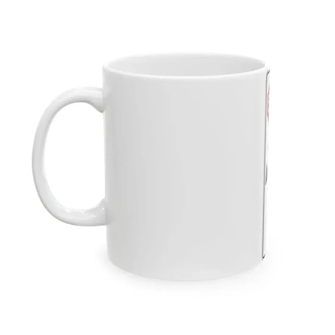 PBOT Road sign R4032L (Oregon) (Road Sign) White Coffee Mug - Go Mug Yourself