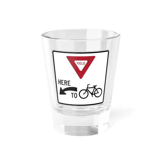 PBOT Road sign R4037 (Oregon) (Road Sign) Shot Glass 1.5oz 1.5oz - Go Mug Yourself