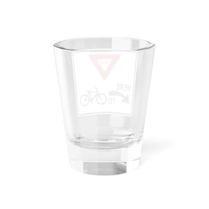 PBOT Road sign R4037 (Oregon) (Road Sign) Shot Glass 1.5oz - Go Mug Yourself