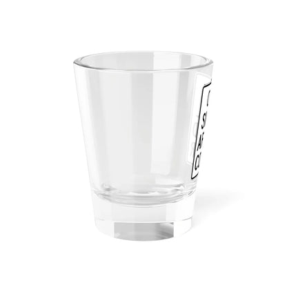 PBOT Road sign R4040 (Oregon) (Road Sign) Shot Glass 1.5oz - Go Mug Yourself