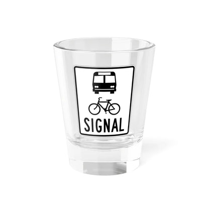 PBOT Road sign R4300 (Oregon) (Road Sign) Shot Glass 1.5oz 1.5oz - Go Mug Yourself