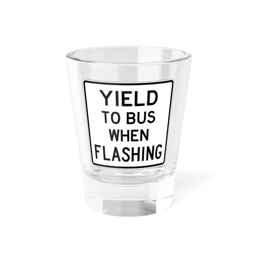 PBOT Road sign R4490 (Oregon) (Road Sign) Shot Glass 1.5oz 1.5oz - Go Mug Yourself