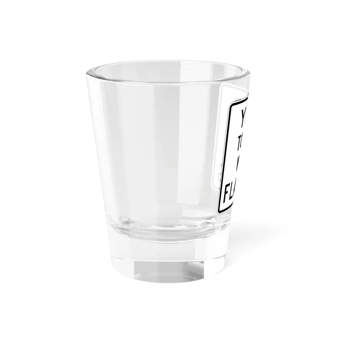 PBOT Road sign R4490 (Oregon) (Road Sign) Shot Glass 1.5oz - Go Mug Yourself