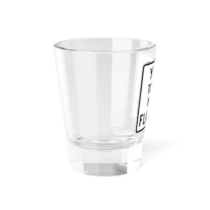 PBOT Road sign R4490 (Oregon) (Road Sign) Shot Glass 1.5oz - Go Mug Yourself