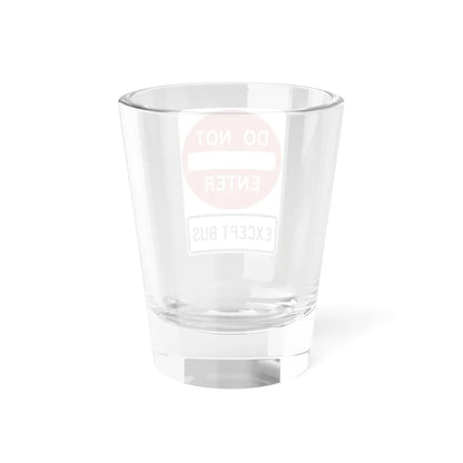 PBOT Road sign R5101V (Oregon) (Road Sign) Shot Glass 1.5oz - Go Mug Yourself