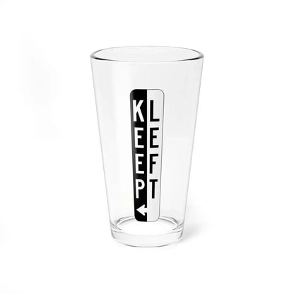 PBOT Road sign R5410T (Oregon) (Road Sign) Pint Glass 16oz 16oz - Go Mug Yourself