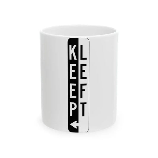 PBOT Road sign R5410T (Oregon) (Road Sign) White Coffee Mug 11oz - Go Mug Yourself