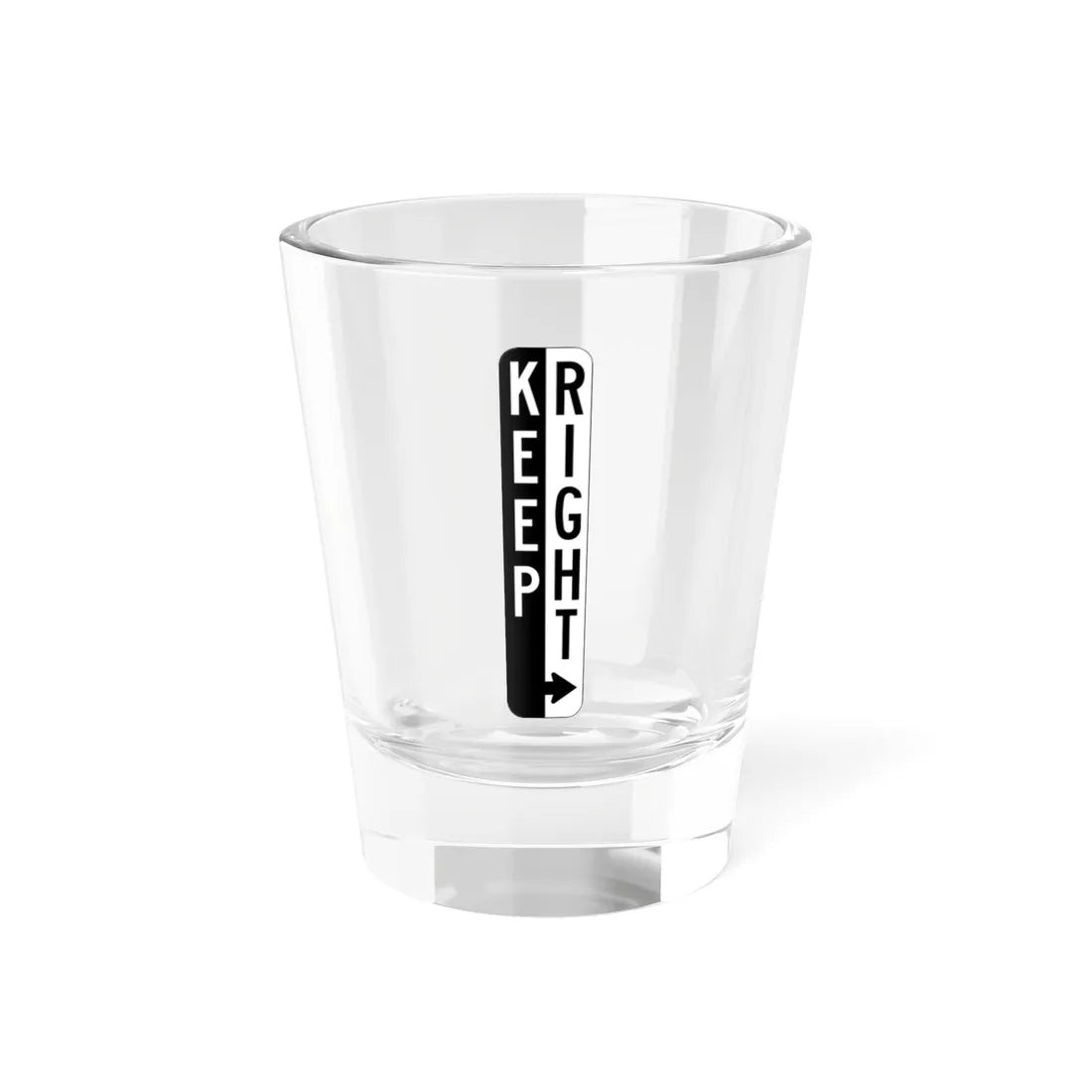 PBOT Road sign R5460T (Oregon) (Road Sign) Shot Glass 1.5oz 1.5oz - Go Mug Yourself