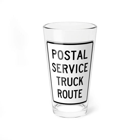 PBOT Road sign R6120 (Oregon) (Road Sign) Pint Glass 16oz 16oz - Go Mug Yourself