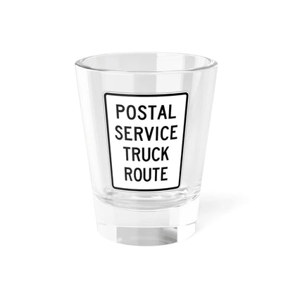 PBOT Road sign R6120 (Oregon) (Road Sign) Shot Glass 1.5oz 1.5oz - Go Mug Yourself