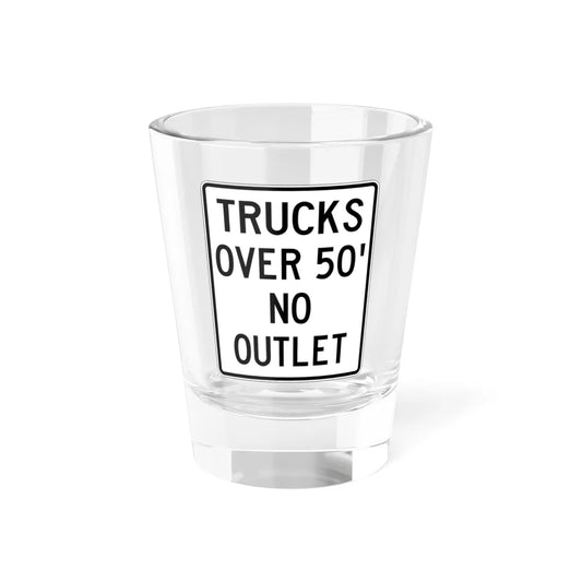 PBOT Road sign R6154 (Oregon) (Road Sign) Shot Glass 1.5oz 1.5oz - Go Mug Yourself