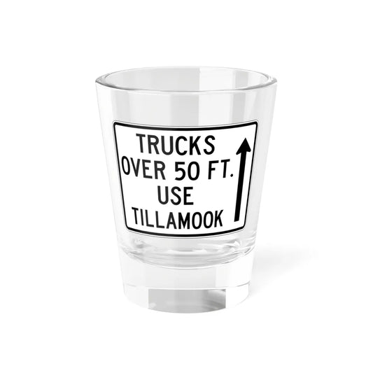 PBOT Road sign R6157 (Oregon) (Road Sign) Shot Glass 1.5oz 1.5oz - Go Mug Yourself
