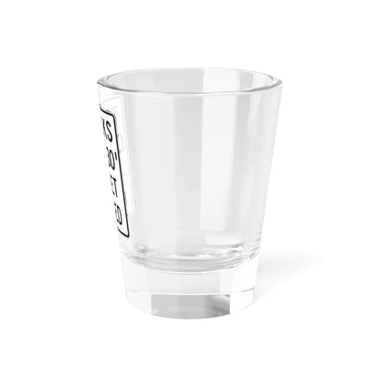 PBOT Road sign R6162A (Oregon) (Road Sign) Shot Glass 1.5oz - Go Mug Yourself