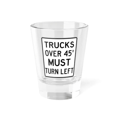 PBOT Road sign R6165 (Oregon) (Road Sign) Shot Glass 1.5oz 1.5oz - Go Mug Yourself