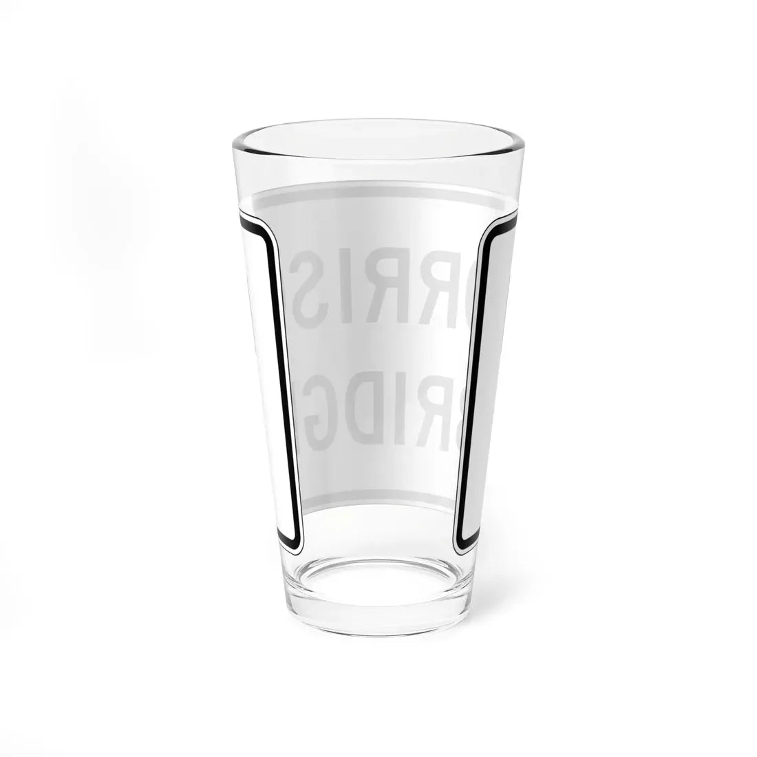 PBOT Road sign R6303 (Oregon) (Road Sign) Pint Glass 16oz - Go Mug Yourself