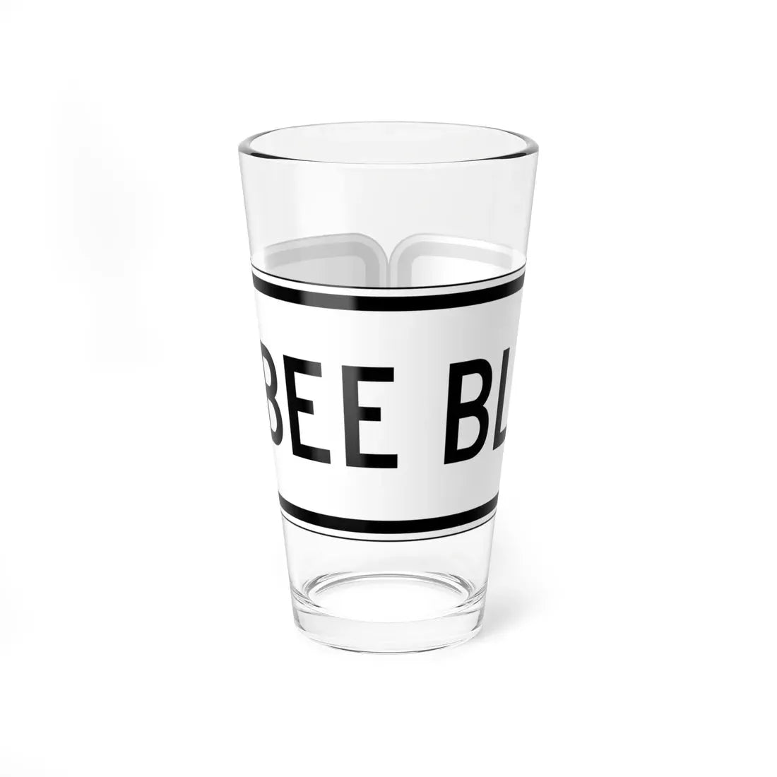 PBOT Road sign R6324 (Oregon) (Road Sign) Pint Glass 16oz 16oz - Go Mug Yourself