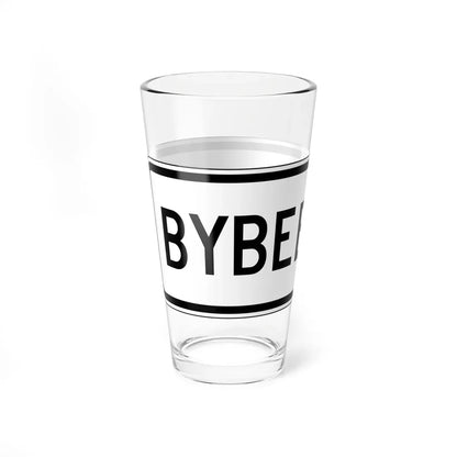 PBOT Road sign R6324 (Oregon) (Road Sign) Pint Glass 16oz - Go Mug Yourself