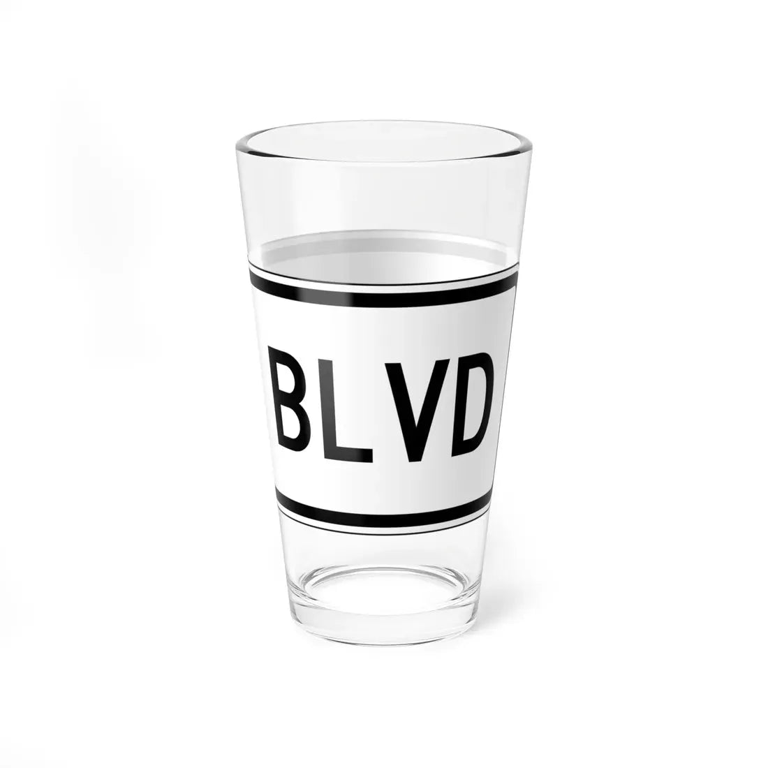 PBOT Road sign R6324 (Oregon) (Road Sign) Pint Glass 16oz - Go Mug Yourself