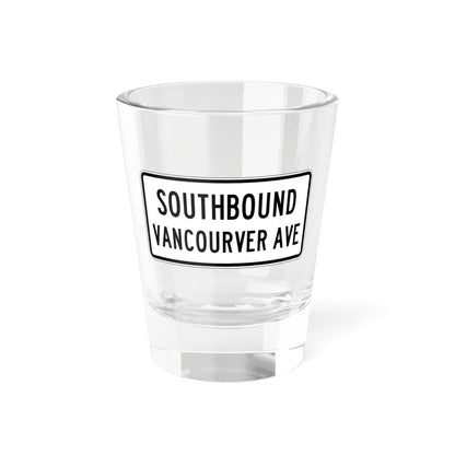 PBOT Road sign R6331 (Oregon) (Road Sign) Shot Glass 1.5oz 1.5oz - Go Mug Yourself