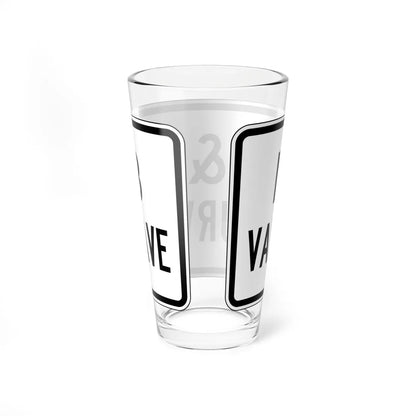 PBOT Road sign R6332 (Oregon) (Road Sign) Pint Glass 16oz - Go Mug Yourself