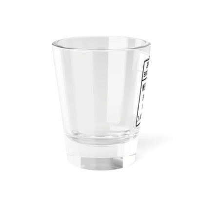 PBOT Road sign R6354 (Oregon) (Road Sign) Shot Glass 1.5oz - Go Mug Yourself