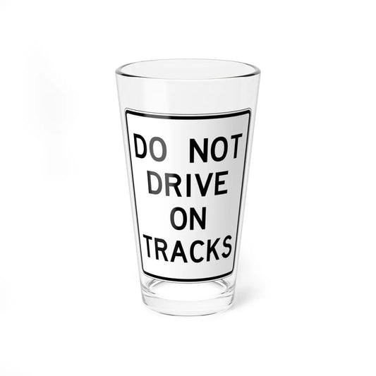 PBOT Road sign R6455 (Oregon) (Road Sign) Pint Glass 16oz 16oz - Go Mug Yourself