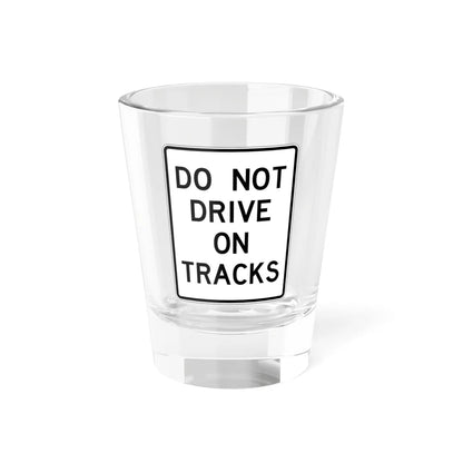 PBOT Road sign R6455 (Oregon) (Road Sign) Shot Glass 1.5oz 1.5oz - Go Mug Yourself