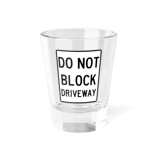 PBOT Road sign R6465 (Oregon) (Road Sign) Shot Glass 1.5oz 1.5oz - Go Mug Yourself