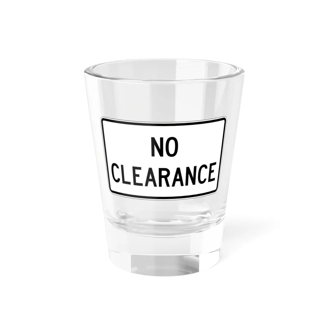 PBOT Road sign R6570 (Oregon) (Road Sign) Shot Glass 1.5oz 1.5oz - Go Mug Yourself