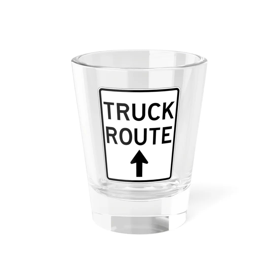 PBOT Road sign R6620 (Oregon) (Road Sign) Shot Glass 1.5oz 1.5oz - Go Mug Yourself