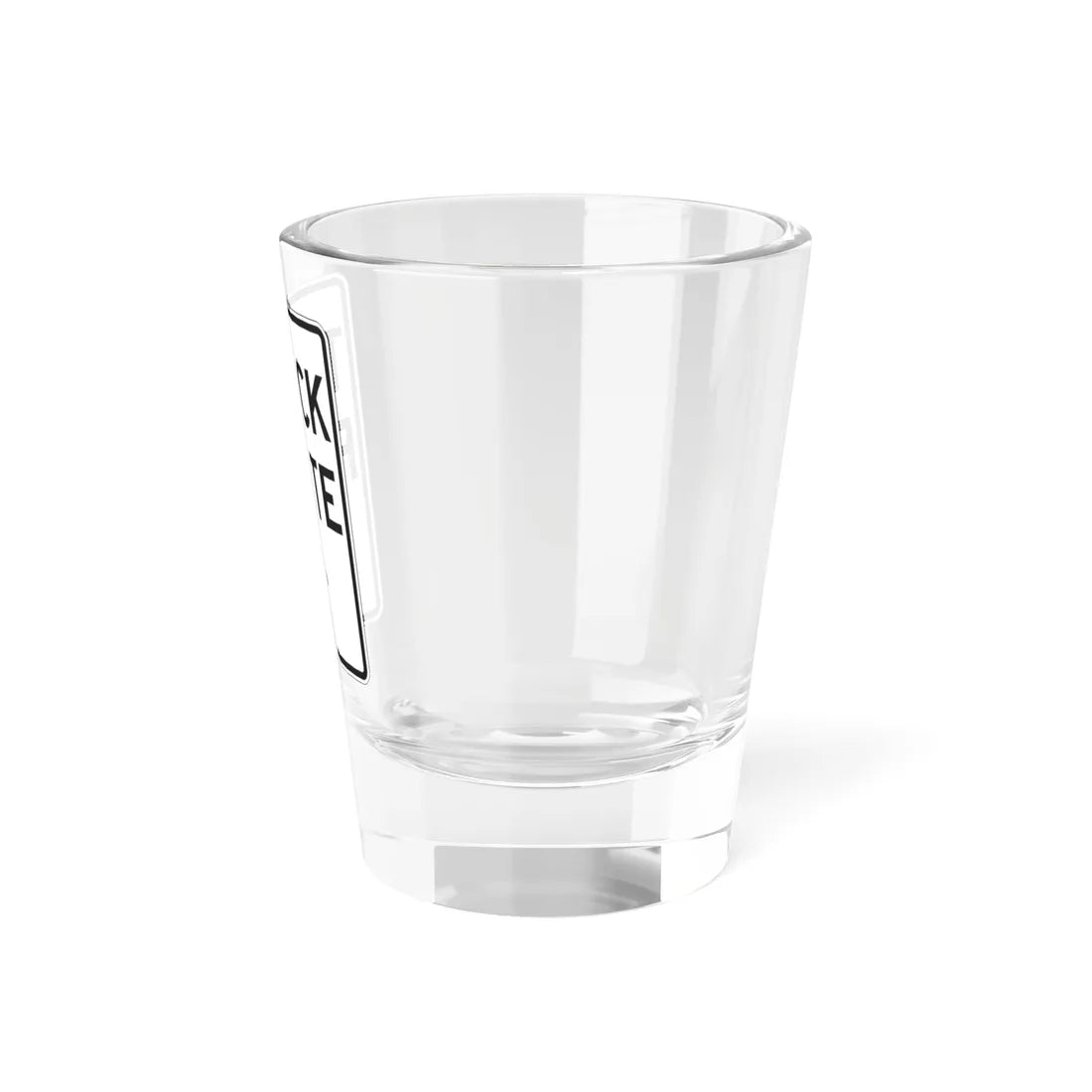 PBOT Road sign R6620 (Oregon) (Road Sign) Shot Glass 1.5oz - Go Mug Yourself