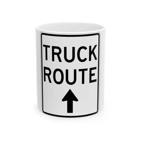 PBOT Road sign R6620 (Oregon) (Road Sign) White Coffee Mug 11oz - Go Mug Yourself