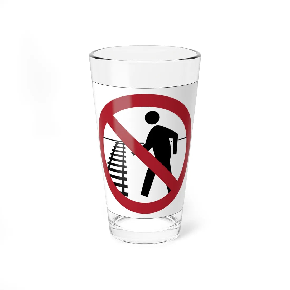 PBOT Road sign S2092 (Oregon) (Road Sign) Pint Glass 16oz 16oz - Go Mug Yourself