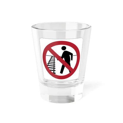 PBOT Road sign S2092 (Oregon) (Road Sign) Shot Glass 1.5oz 1.5oz - Go Mug Yourself