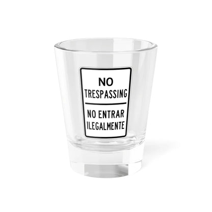 PBOT Road sign S2097 (Oregon) (Road Sign) Shot Glass 1.5oz 1.5oz - Go Mug Yourself