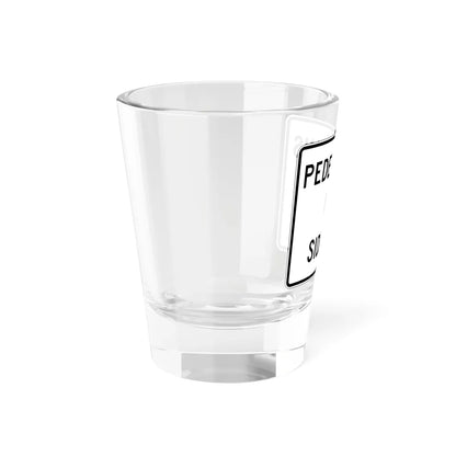 PBOT Road sign S2120 obsolete (Oregon) (Road Sign) Shot Glass 1.5oz - Go Mug Yourself