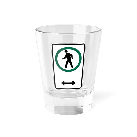 PBOT Road sign S2270 obsolete (Oregon) (Road Sign) Shot Glass 1.5oz 1.5oz - Go Mug Yourself