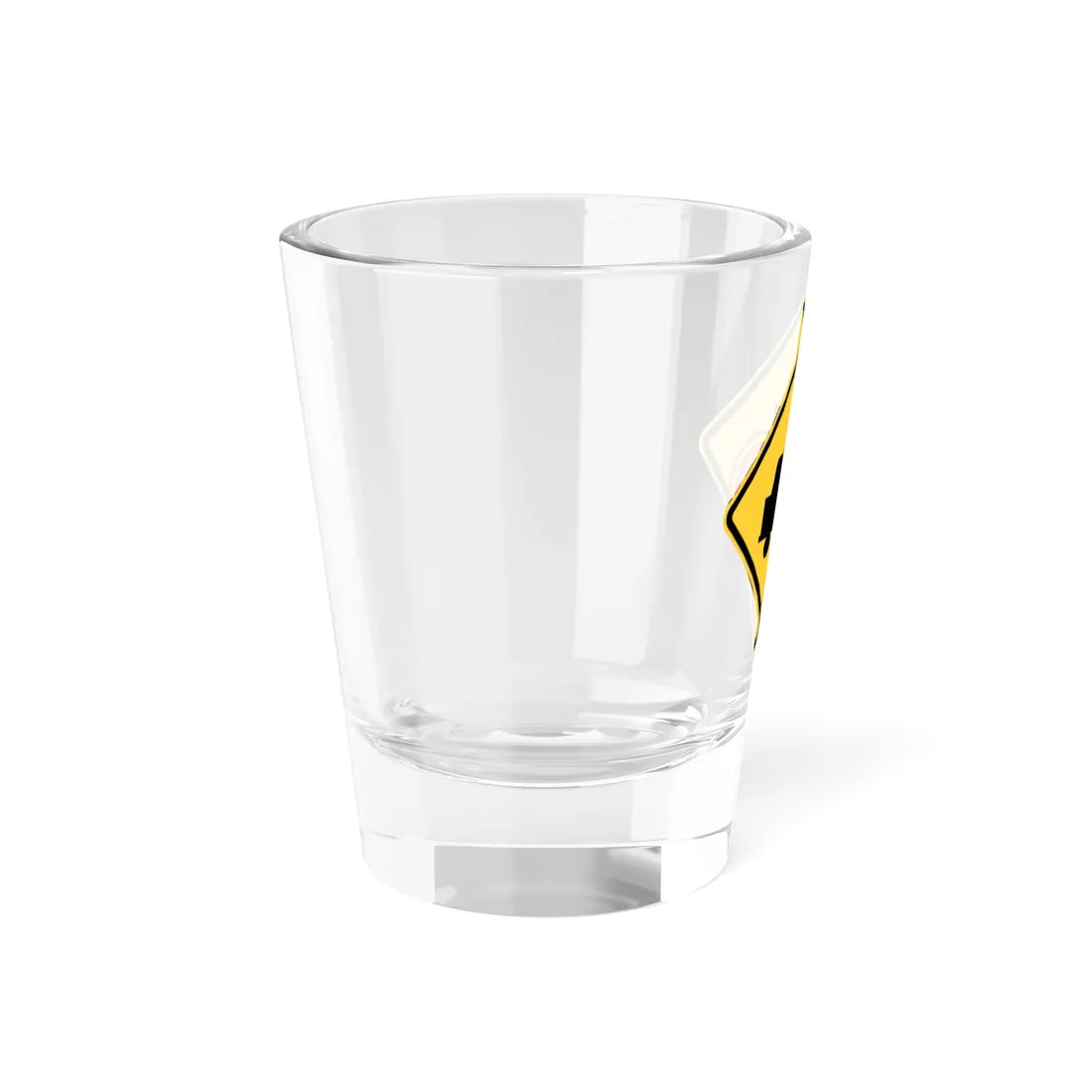 PBOT Road sign W3110 (Oregon) (Road Sign) Shot Glass 1.5oz - Go Mug Yourself