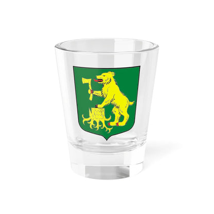 Pchevga gerb (Russia) (Coat of Arms) Shot Glass 1.5oz 1.5oz - Go Mug Yourself