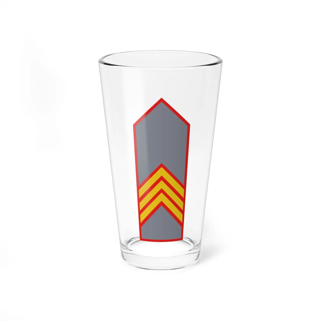 PCP.EJER.SUBOFICIAL MAYOR (Chile) (Military Rank) Pint Glass 16oz 16oz - Go Mug Yourself