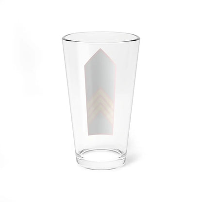 PCP.EJER.SUBOFICIAL MAYOR (Chile) (Military Rank) Pint Glass 16oz - Go Mug Yourself