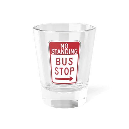 PDOT R7-107S (Pennsylvania) (Road Sign) Shot Glass 1.5oz 1.5oz - Go Mug Yourself