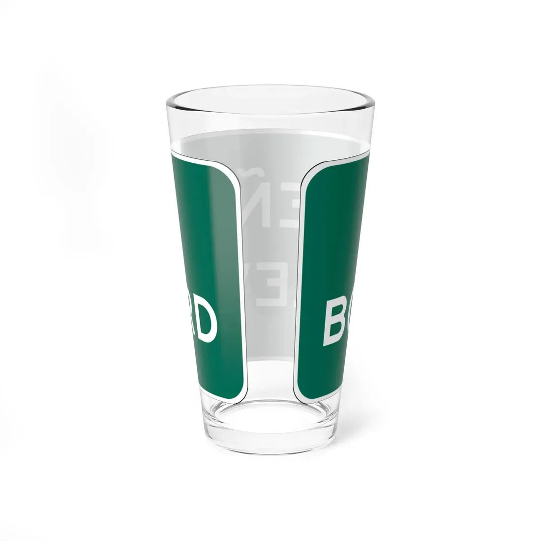 Peña Boulevard (Colorado) (Road Sign) Pint Glass 16oz - Go Mug Yourself