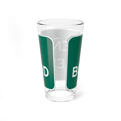 Peña Boulevard (Colorado) (Road Sign) Pint Glass 16oz - Go Mug Yourself