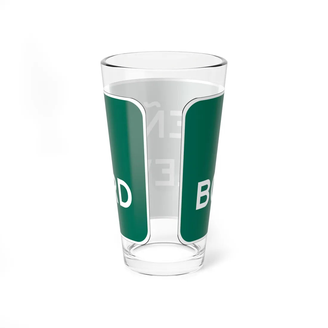 Peña Boulevard (Colorado) (Road Sign) Pint Glss 16oz - Go Mug Yourself