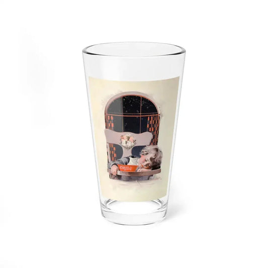 Peace and Plenty, Cream of Wheat ad illustration, 1923 (Magazine Illustration) Pint Glass 16oz 16oz - Go Mug Yourself